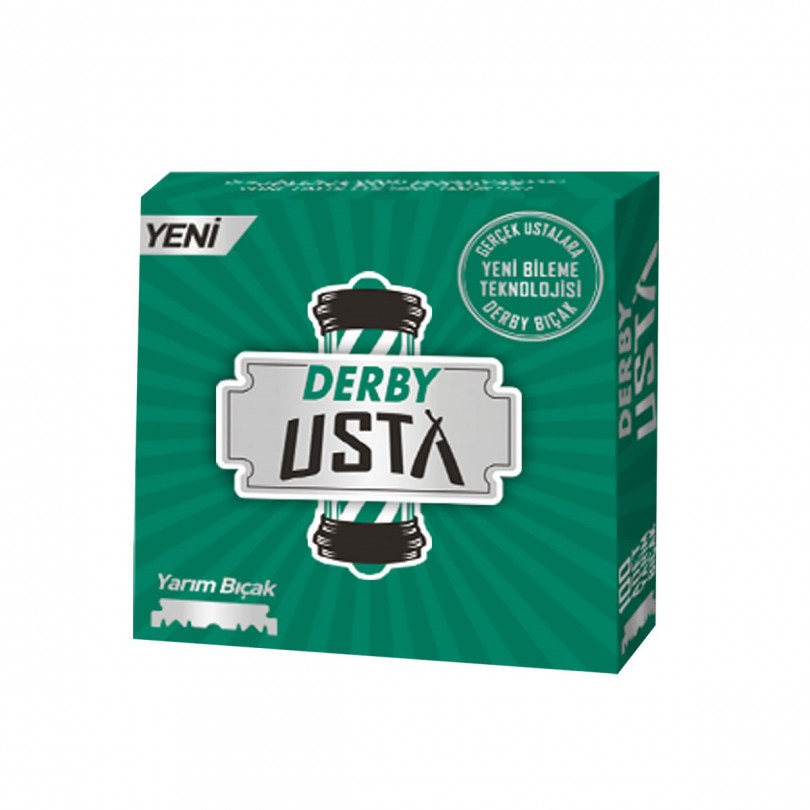 Derby USTA Односторонние лезвия (100 лезвий)